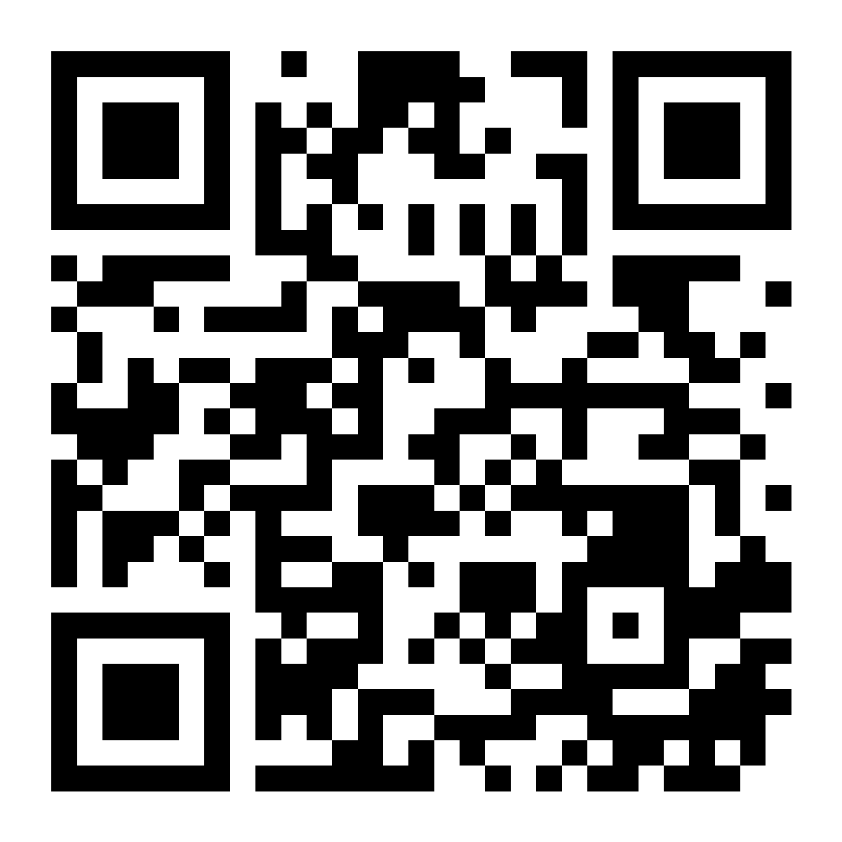 QR code linking to sedaven.campmeeting.co.za